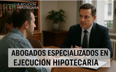 Asesores y abogados especializados en ejecuciones hipotecarias