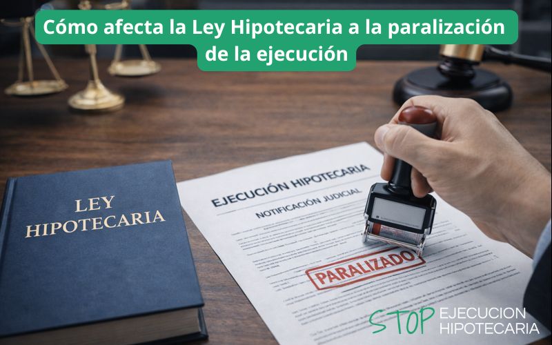 Cómo afecta la Ley Hipotecaria a la paralización de la ejecución