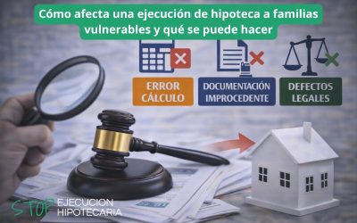 Cómo afecta una ejecución de hipoteca a familias vulnerables y qué se puede hacer