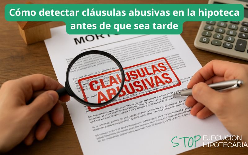 Cómo detectar cláusulas abusivas en la hipoteca antes de que sea tarde