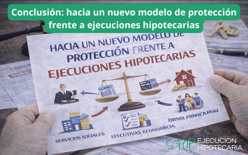 Conclusión: hacia un nuevo modelo de protección frente a ejecuciones hipotecarias