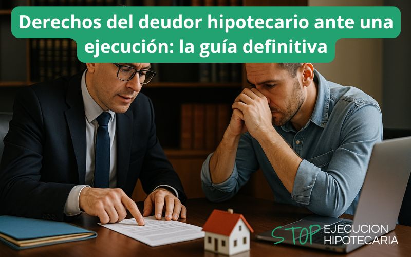 Derechos del deudor hipotecario ante una ejecución: la guía definitiva