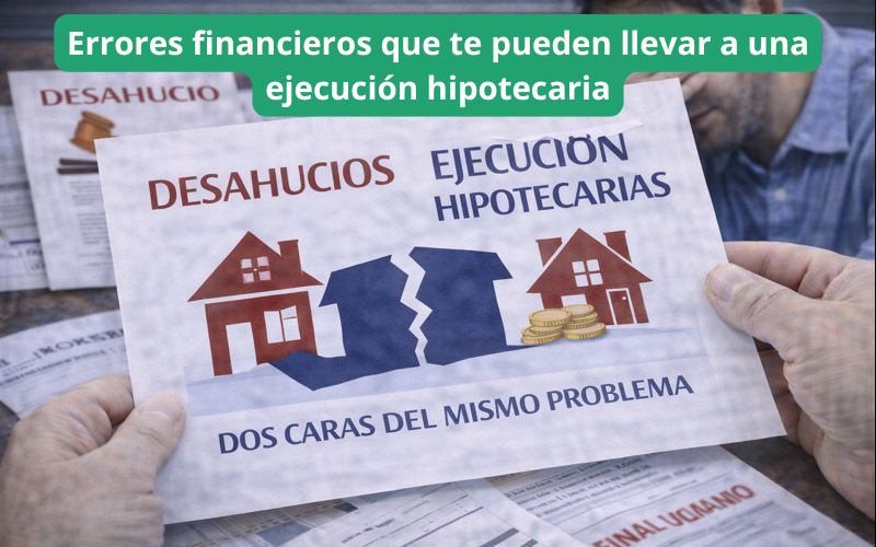 Desahucios y ejecuciones hipotecarias: dos caras del mismo problema