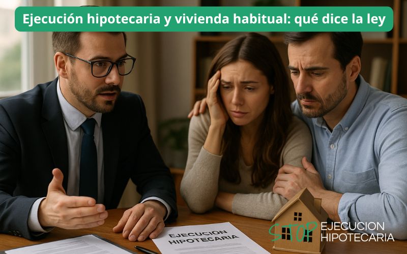 Ejecución hipotecaria y vivienda habitual