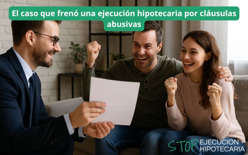 El caso que frenó una ejecución hipotecaria por cláusulas abusivas
