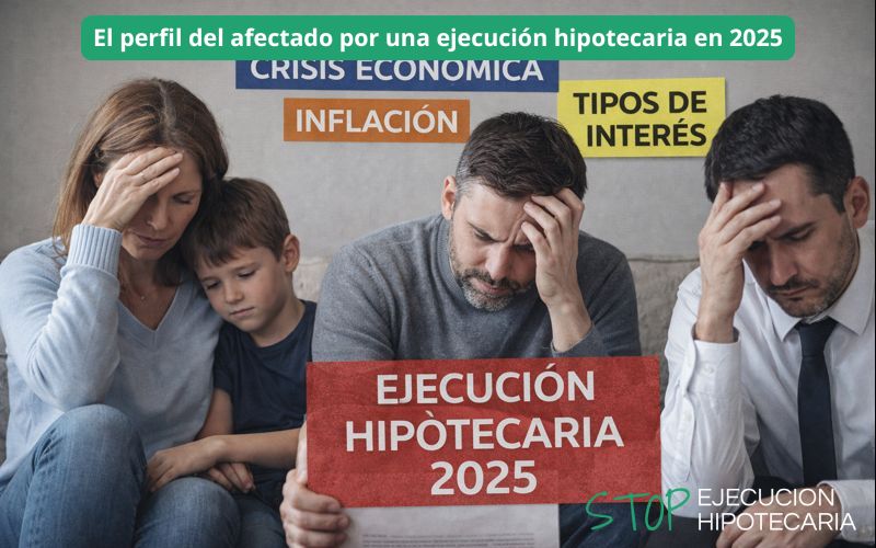 El perfil del afectado por una ejecución hipotecaria en 2025