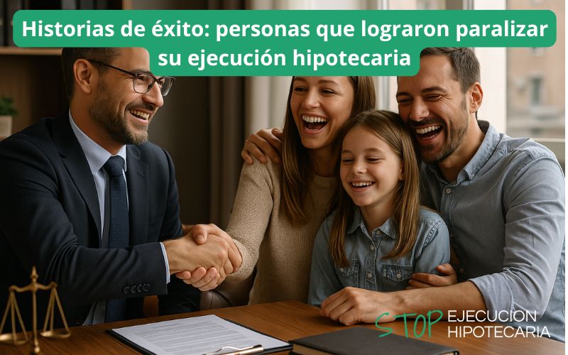 Historias de éxito: personas que lograron paralizar su ejecución hipotecaria