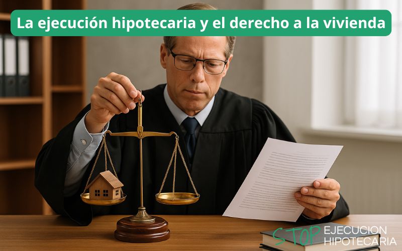 ejecución hipotecaria y el derecho a la vivienda