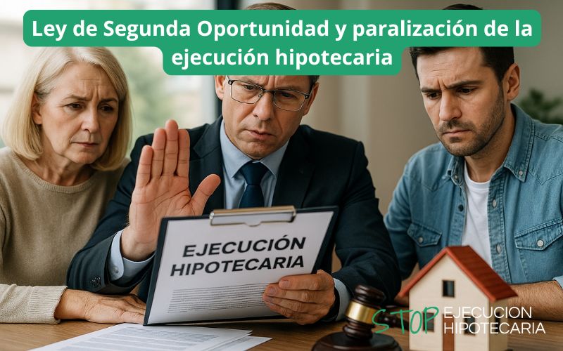 Ley de Segunda Oportunidad y paralización de la ejecución hipotecaria
