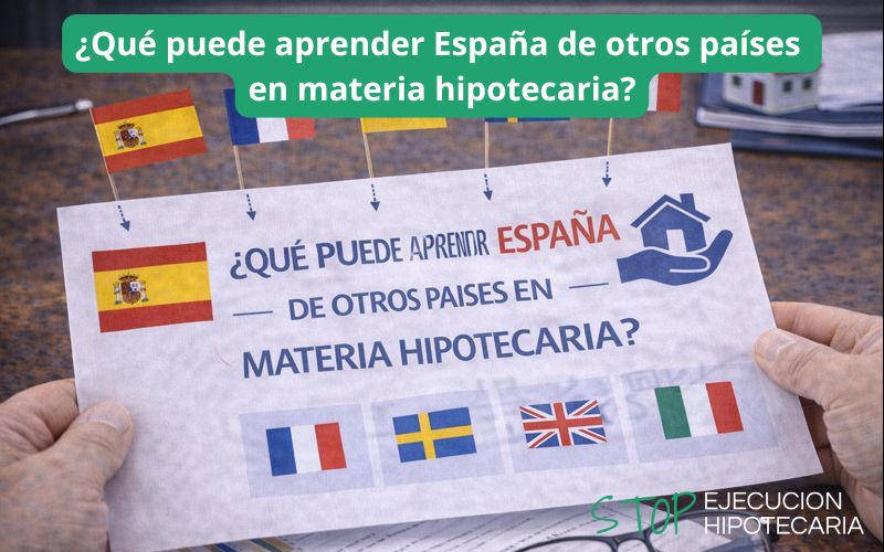 ¿Qué puede aprender España de otros países en materia hipotecaria?