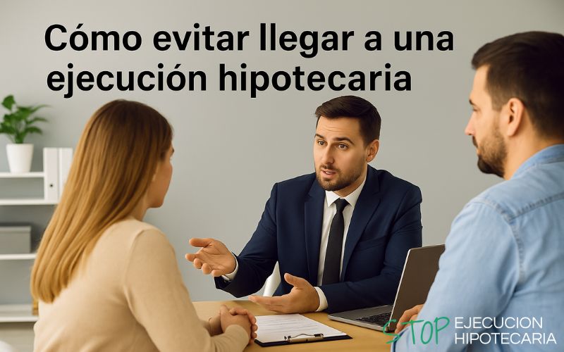 evitar ejecución hipotecaria