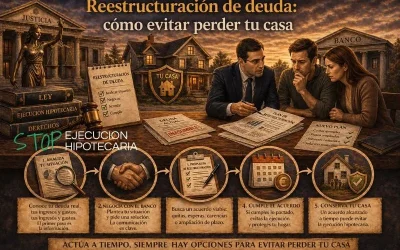 Reestructuración de deuda: cómo evitar perder tu casa