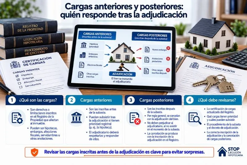 depósito en subasta judicial de vivienda