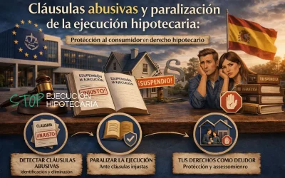 Cláusulas abusivas y paralización de la ejecución hipotecaria: lo que debes saber
