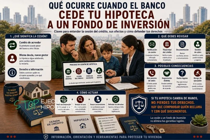 cesión de crédito hipotecario a fondo