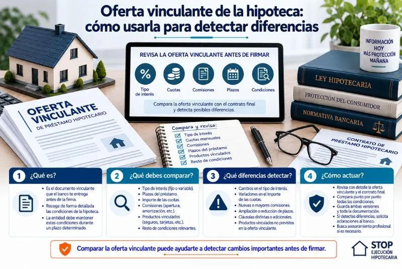 oferta vinculante hipotecaria