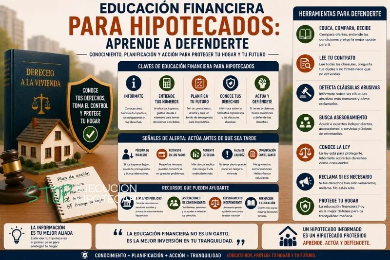 educación financiera hipotecados