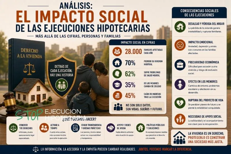 impacto social ejecución hipotecaria