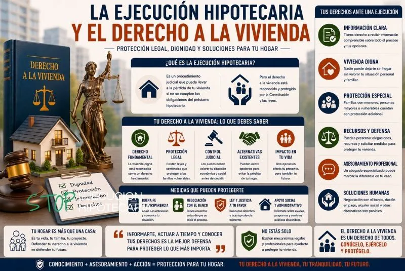 derecho vivienda ejecución hipotecaria