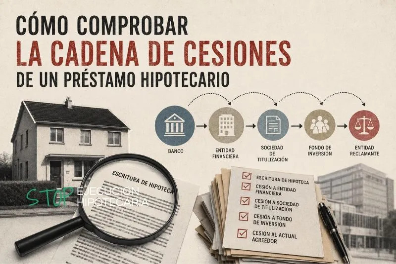 cadena cesiones de hipoteca