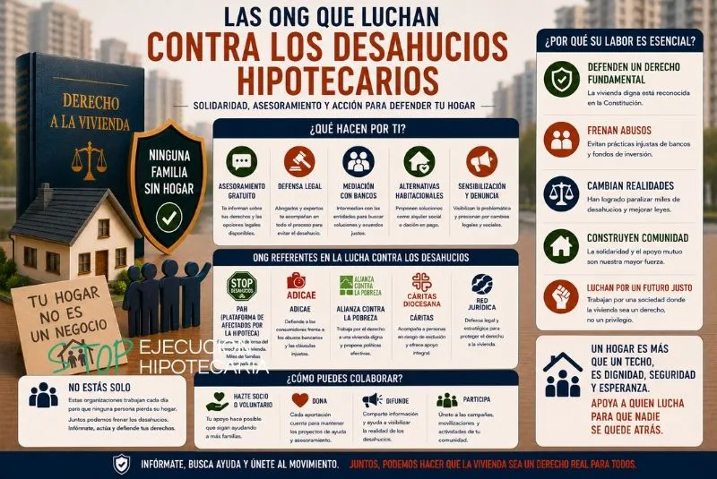 ONG desahucios hipotecarios