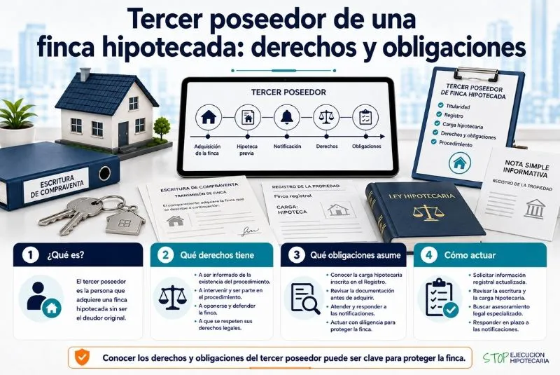 tercer poseedor de finca hipotecada