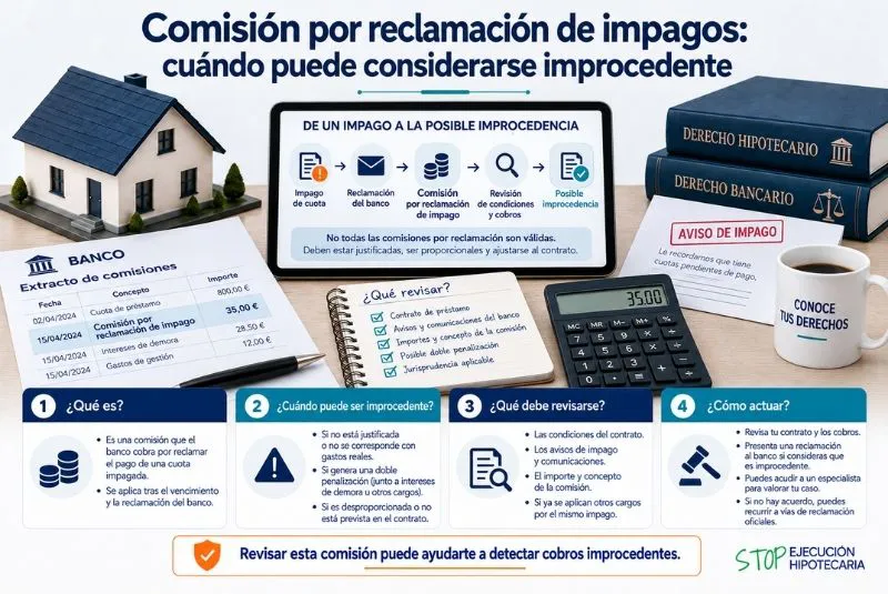 comisión por posiciones deudoras hipotecarias