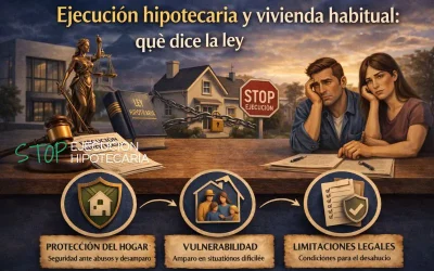Ejecución hipotecaria y vivienda habitual: qué dice la ley