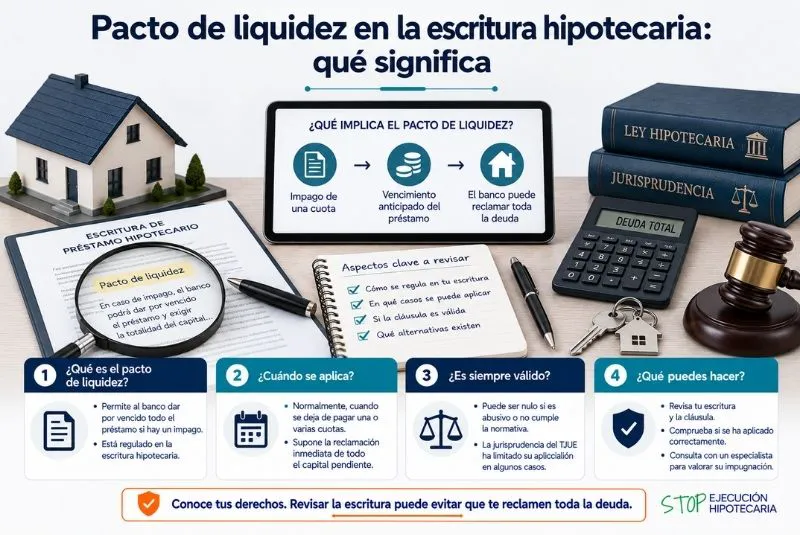 pacto de liquidez hipotecario