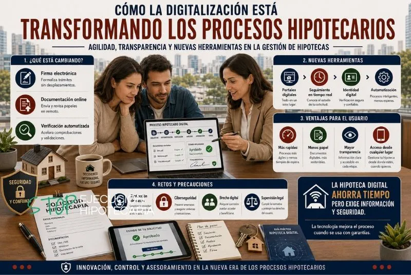 digitalización ejecución hipotecaria