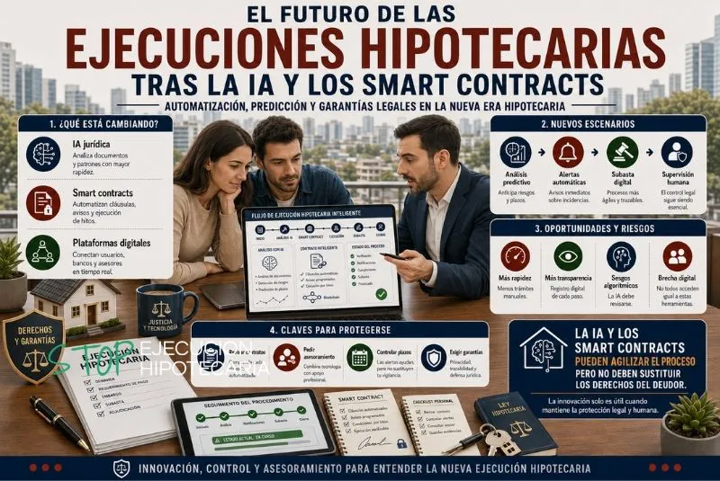 smart contracts ejecución hipotecaria