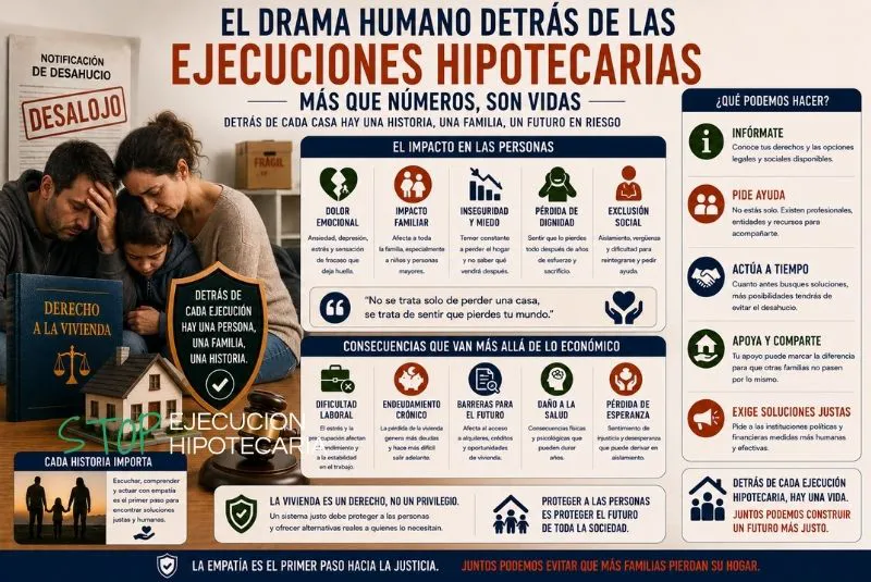 drama social ejecución hipotecaria