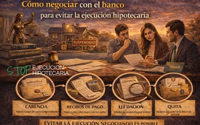 Cómo negociar con el banco para evitar la ejecución hipotecaria
